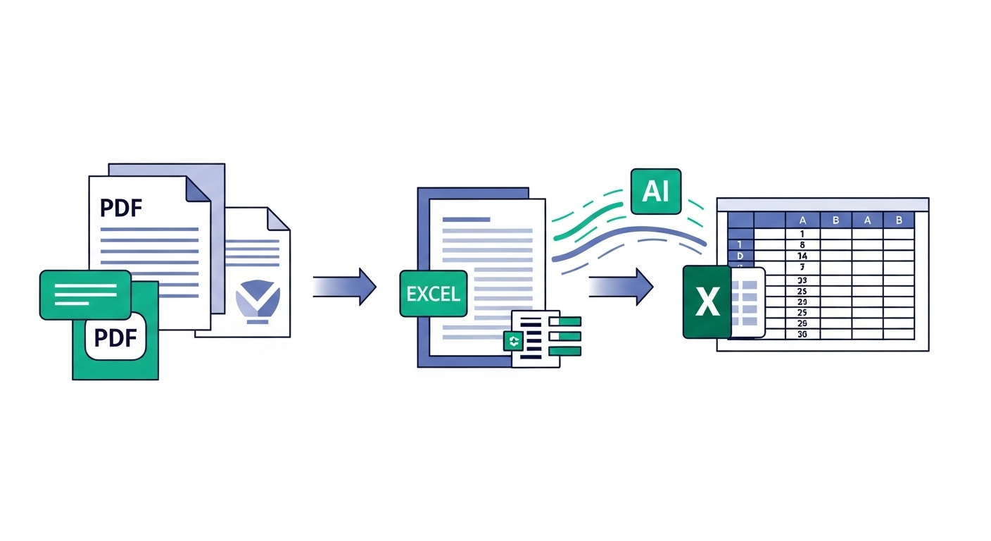 PDF a excel