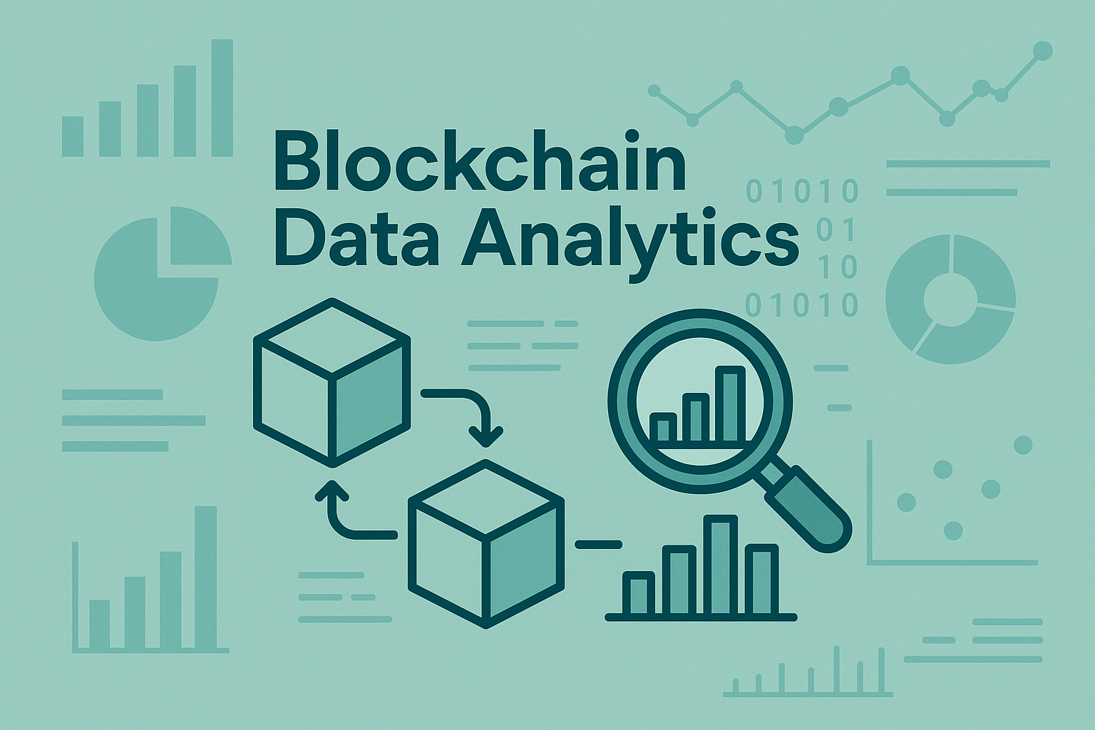 Imagen que representa blockchain data analytics
